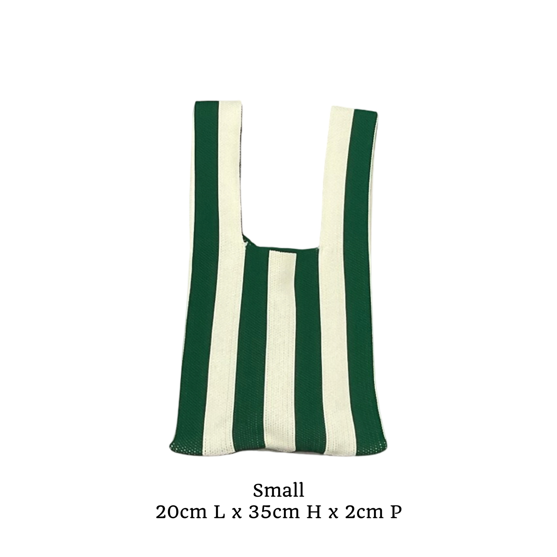 Petit sac à rayures, nommé summer en taille S. De couleur vert et blanc.

Sac très tendance sur les réseaux sociaux.

Référence produit : LJ055

Dimensions : 20 cm (Longueur) x 35 cm (Hauteur) x 2 cm (Profondeur)

Matière : Textile

Origine : Fabriqué en Italie par nos artisans maroquiniers.

Polyvalence : Porté main ou épaule selon vos envies.

Détails soignés : Doublure intérieure et finitions bicolores sans coutures apparentes.

Système de fermeture : Conçu avec une ouvert