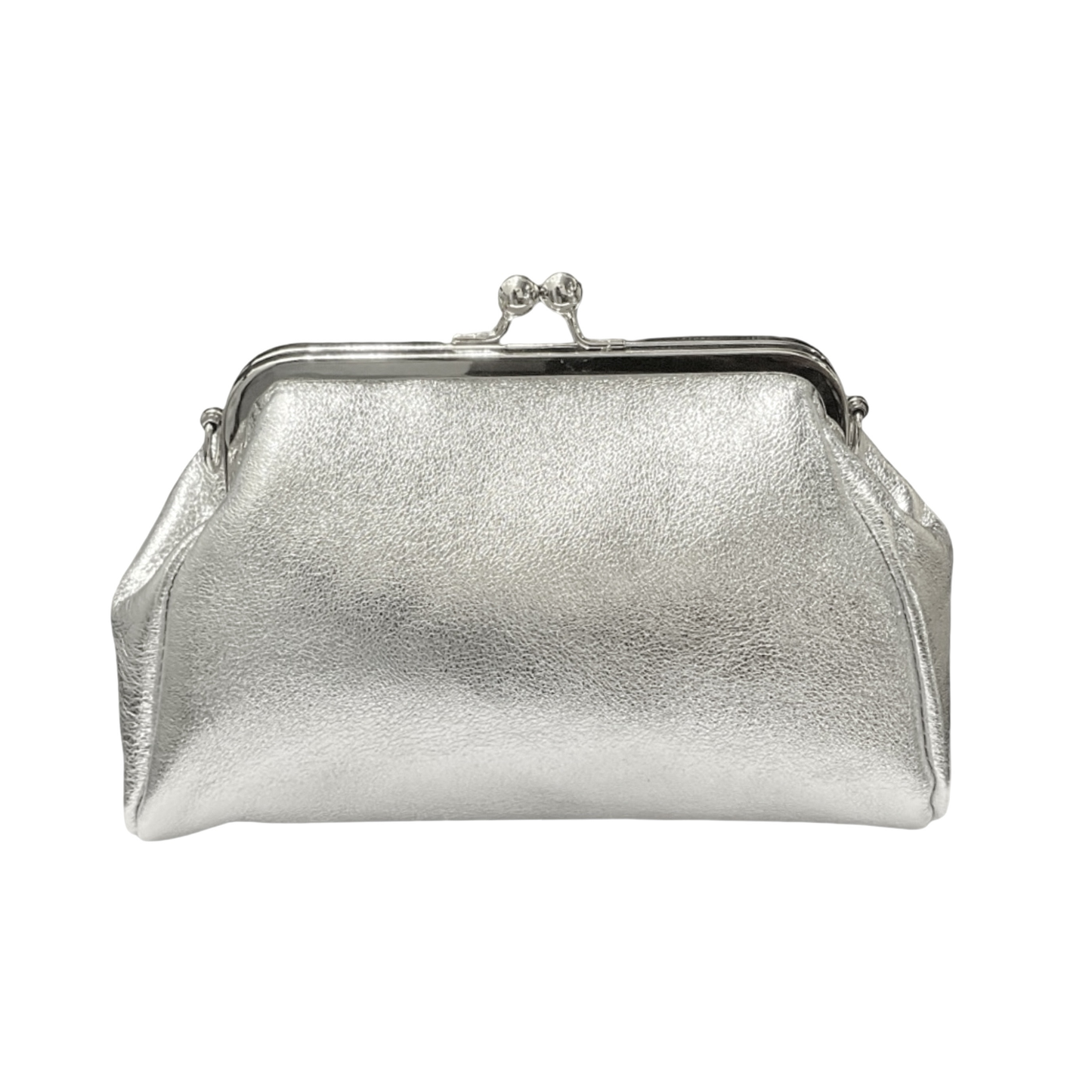 Sac bourse en cuir fermoir clic-clac Meloro