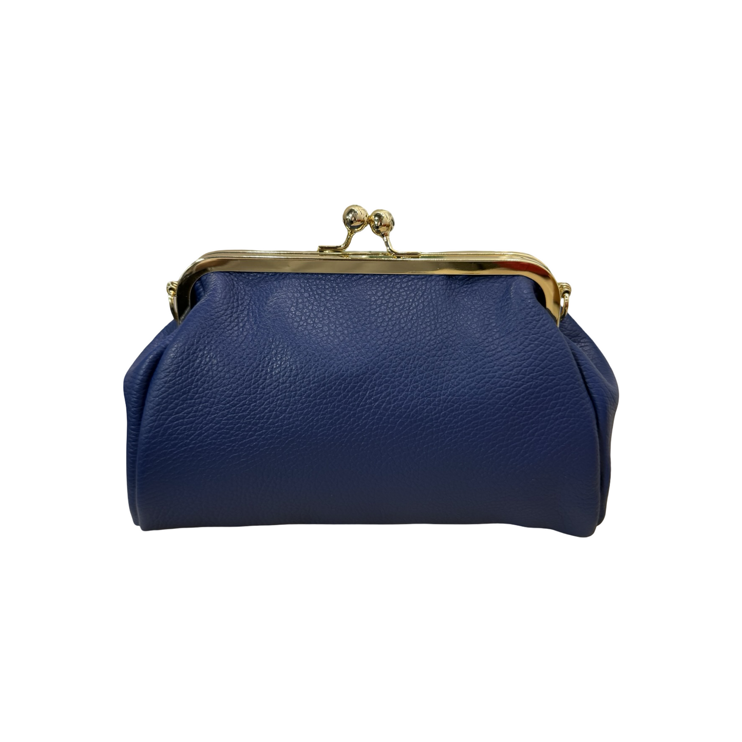 Sac bourse en cuir fermoir clic-clac Meloro