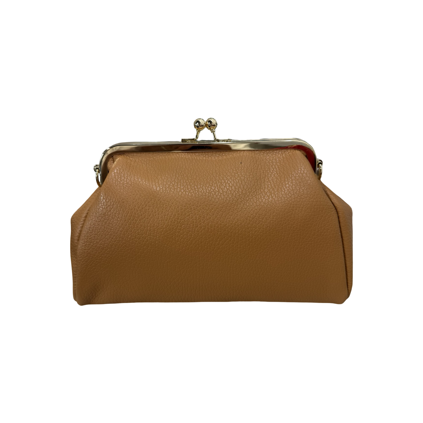 Sac bourse en cuir fermoir clic-clac Meloro