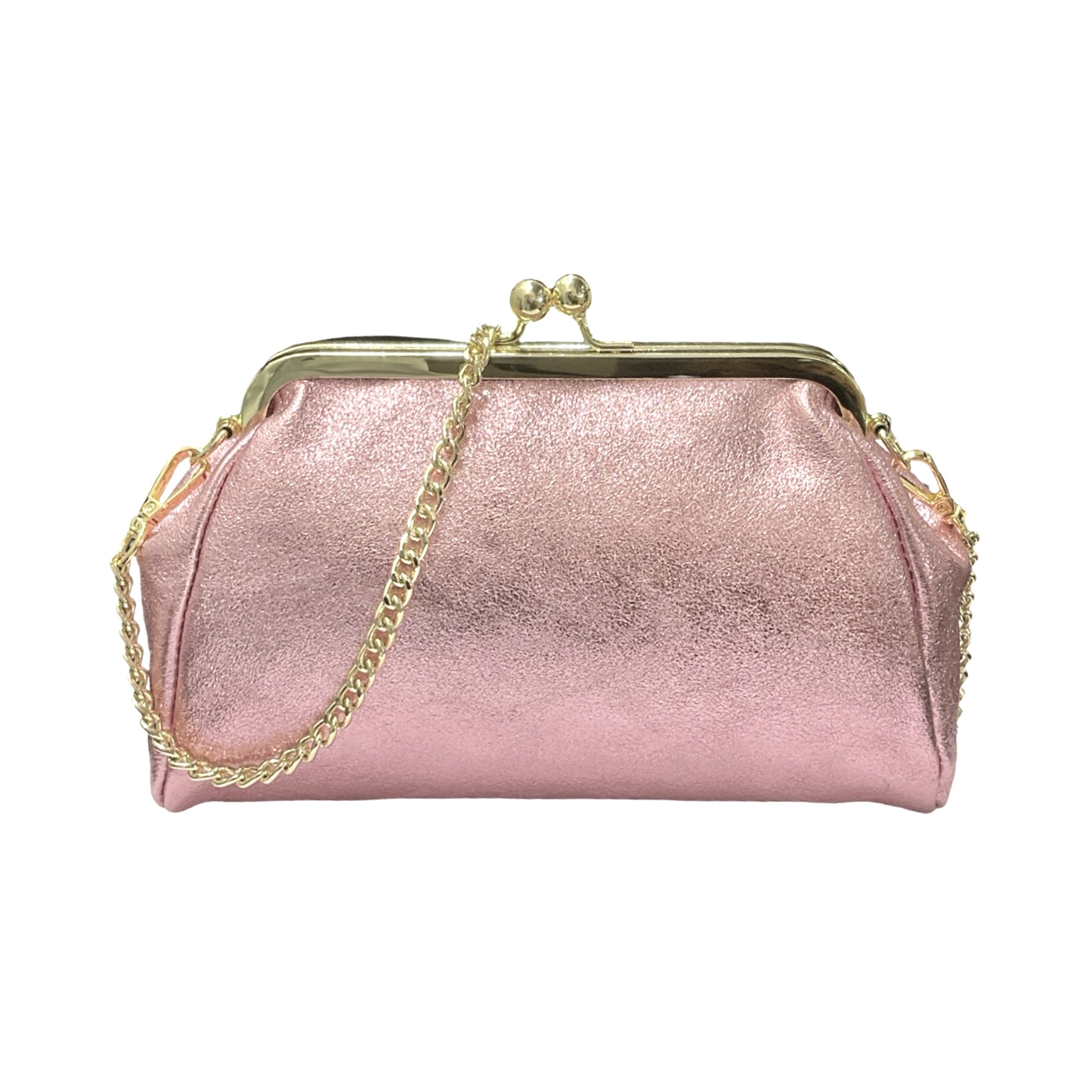 Sac bourse en cuir fermoir clic-clac Meloro