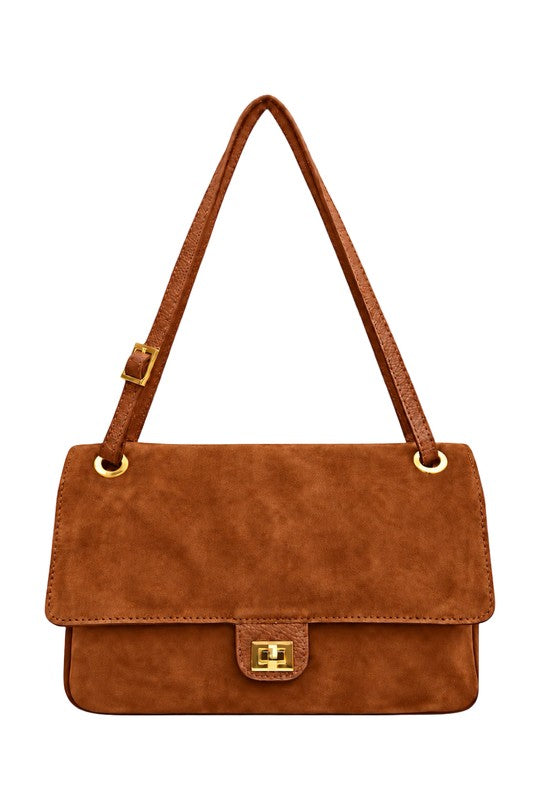 Sac en Cuir Suède Aura M