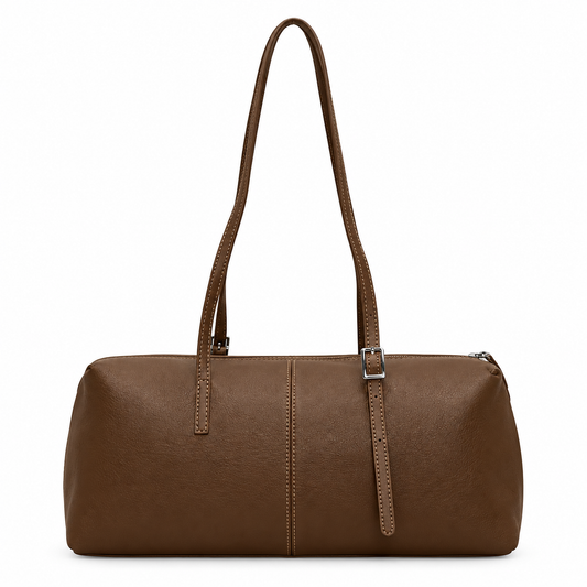 Sac porté épaule en cuir souple Reine