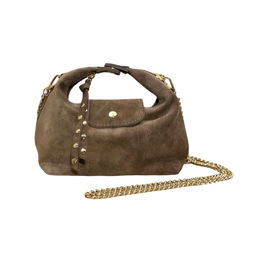 Sac à Bandoulière en Cuir Suède Lalala