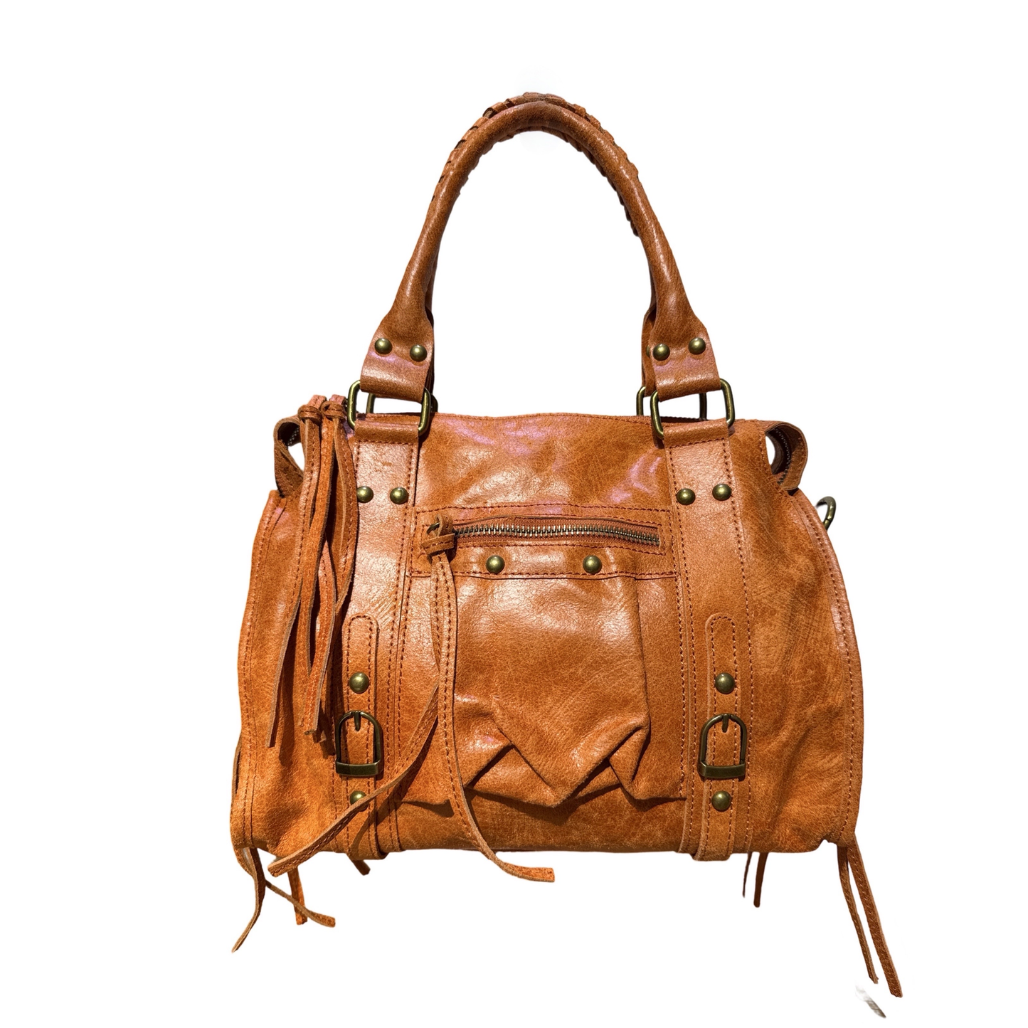 SAC A MAIN CUIR MATE CAPUCINE M