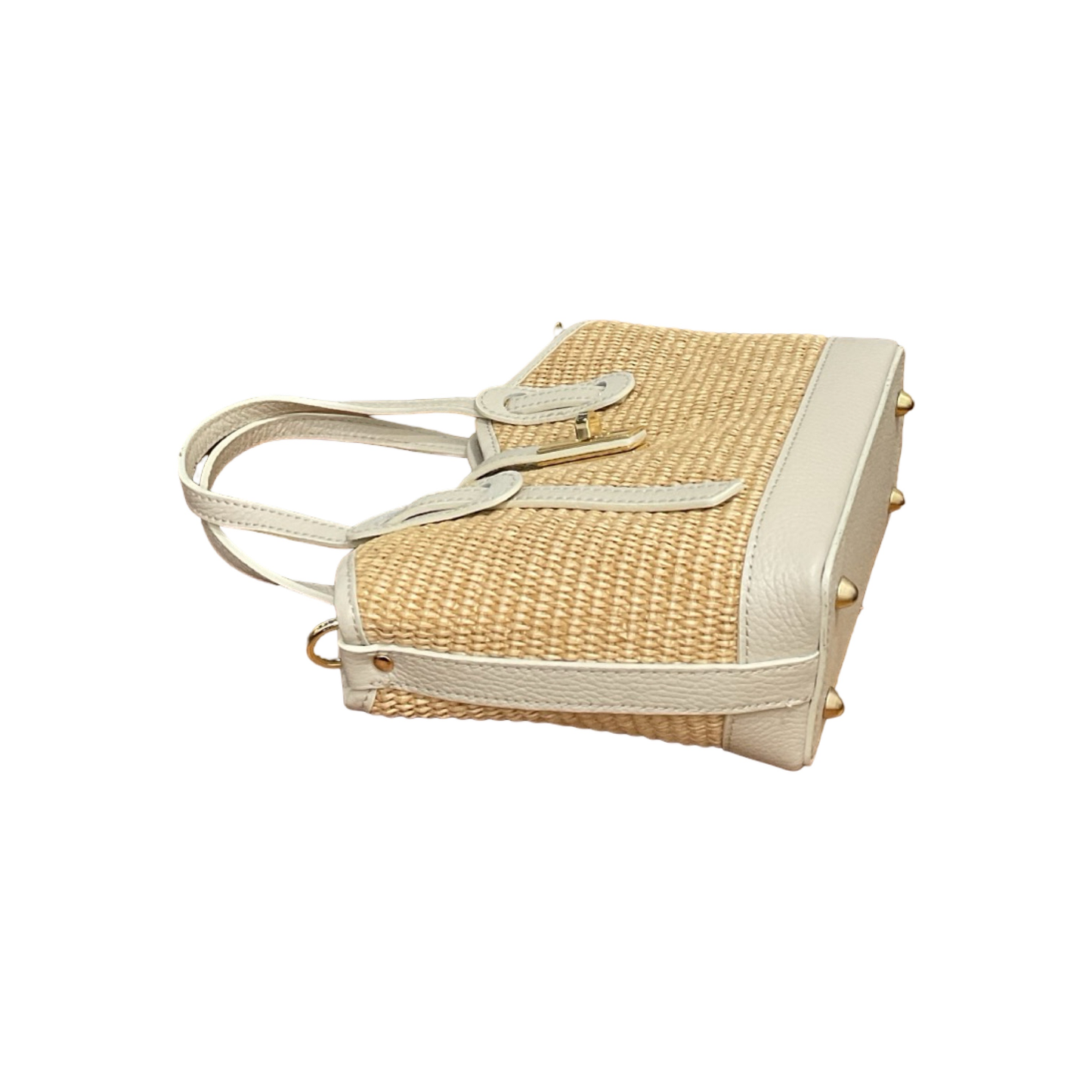 Sac À Main Cuir Raphia Lolo