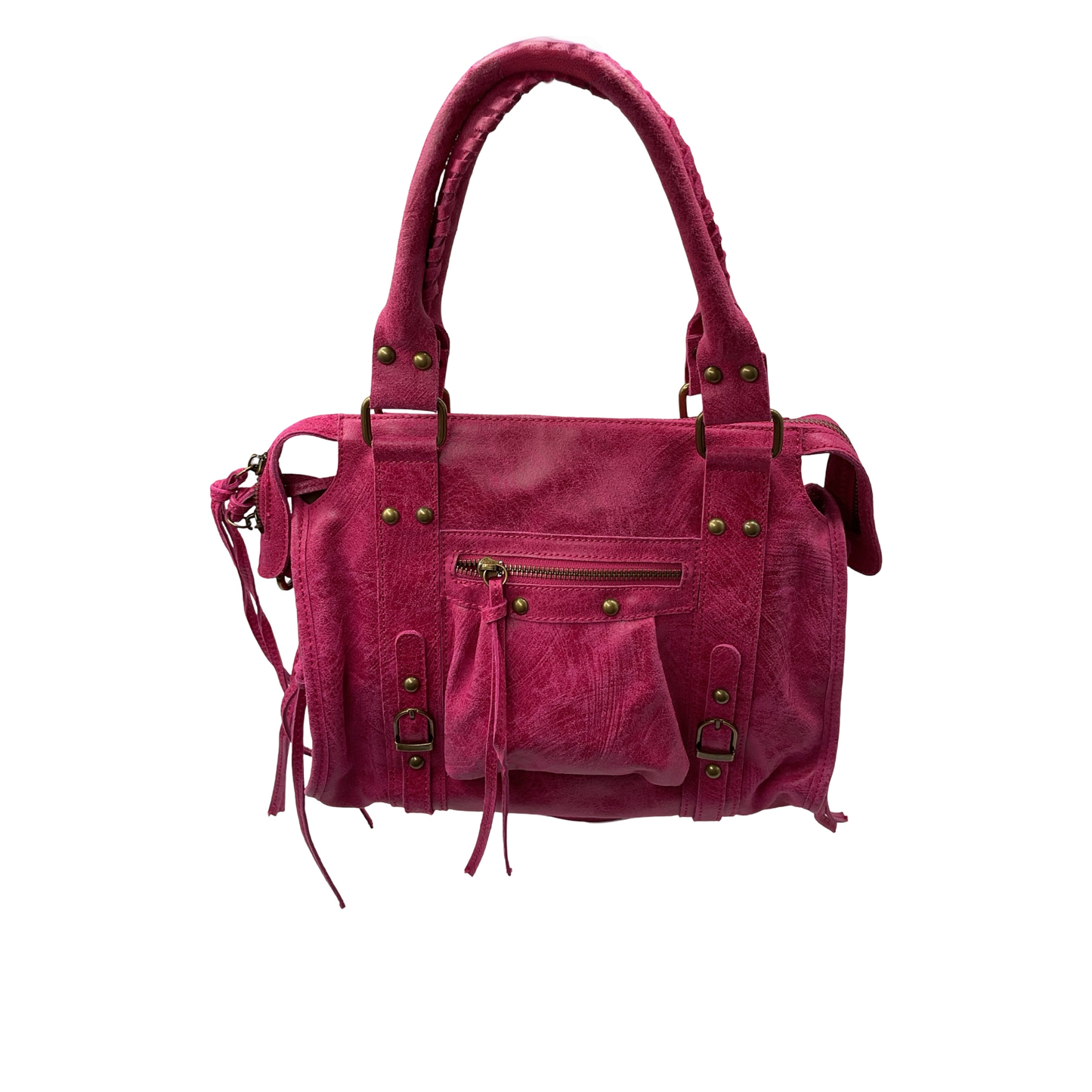 SAC A MAIN CUIR MATE CAPUCINE M