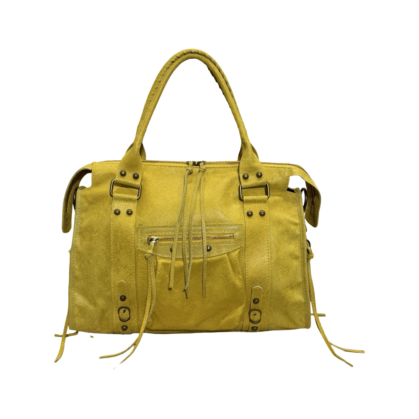 SAC CUIR MATE CAPUCINE L