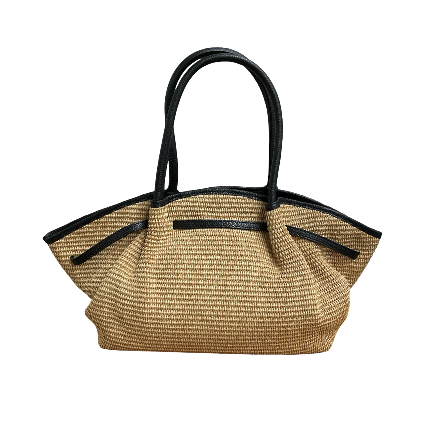 Sac Cuir Raphia Weim