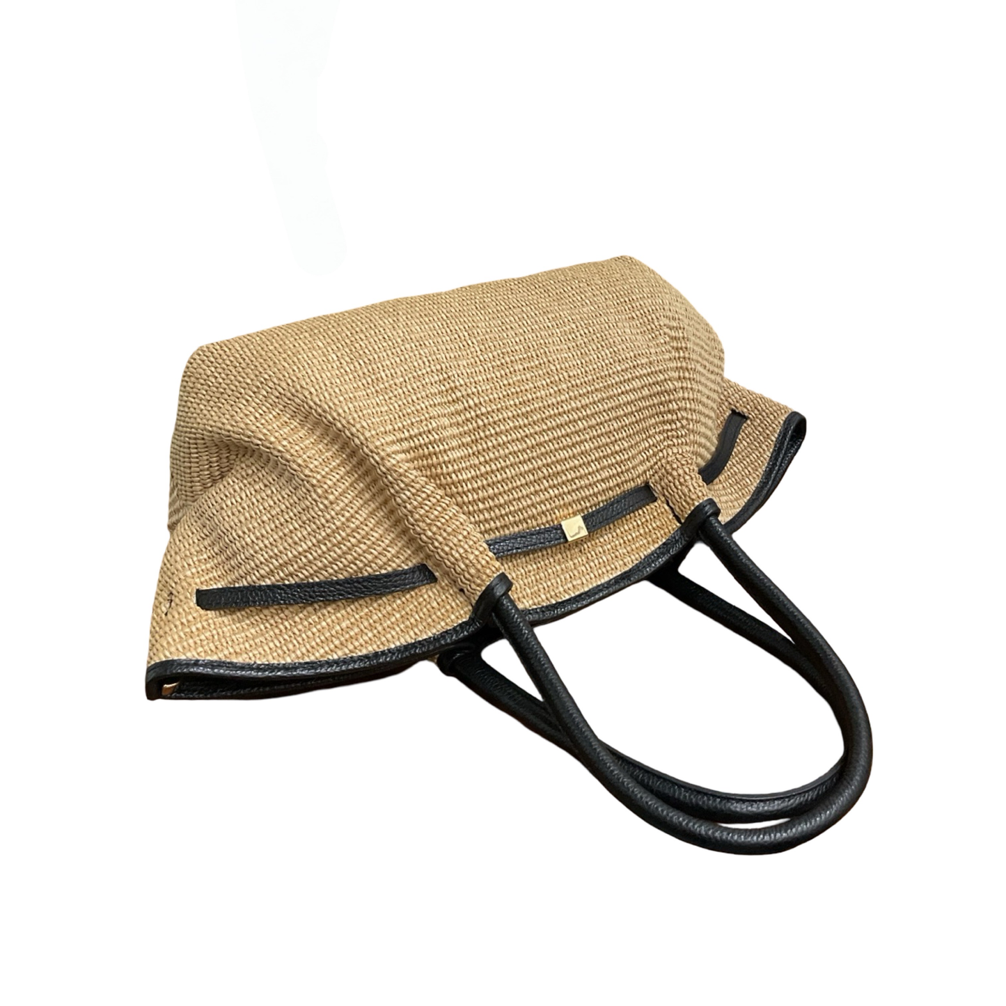 Sac Cuir Raphia Weim