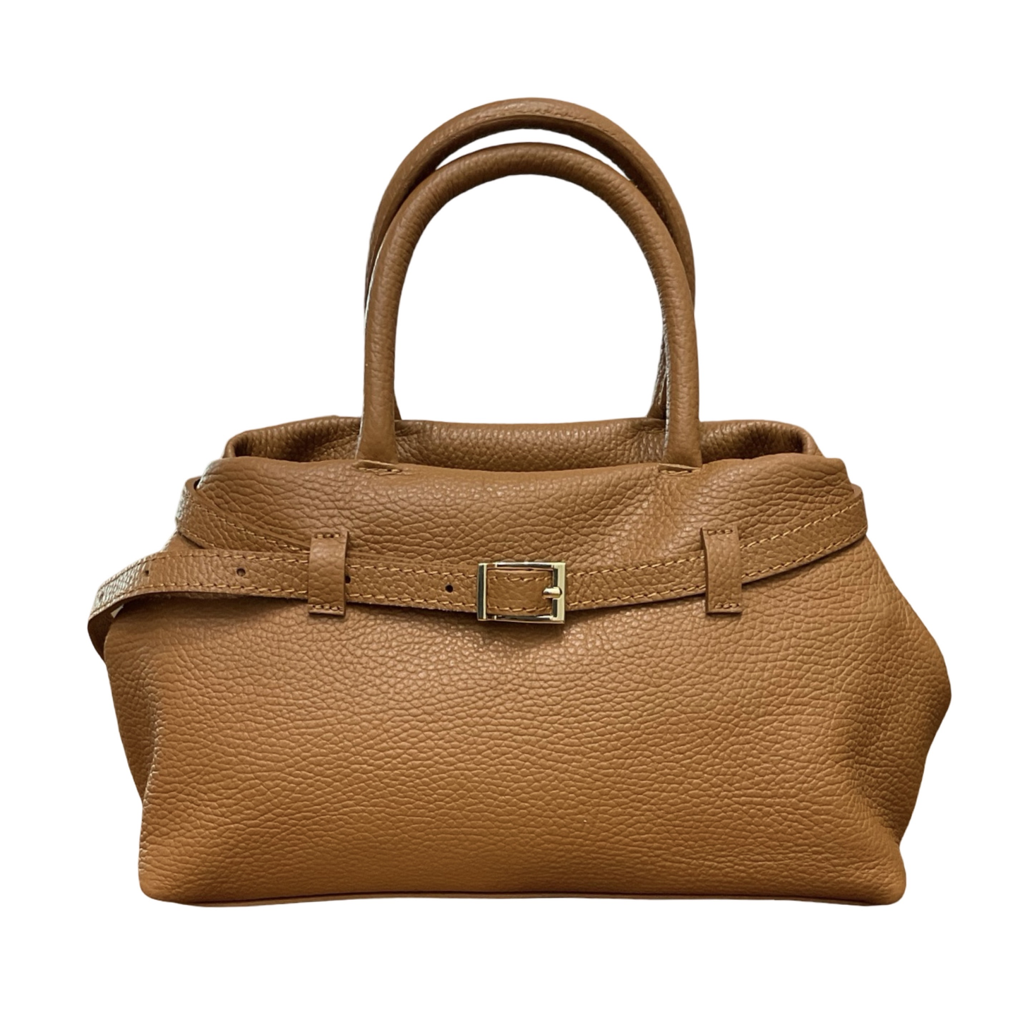 Sac À Main Cuir Grainé Petit Leatina