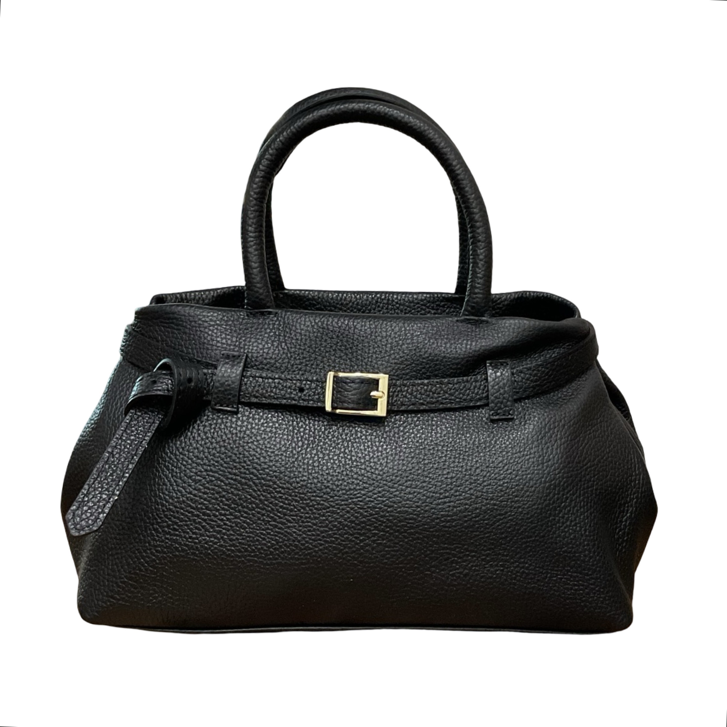 Sac À Main Cuir Grainé Petit Leatina