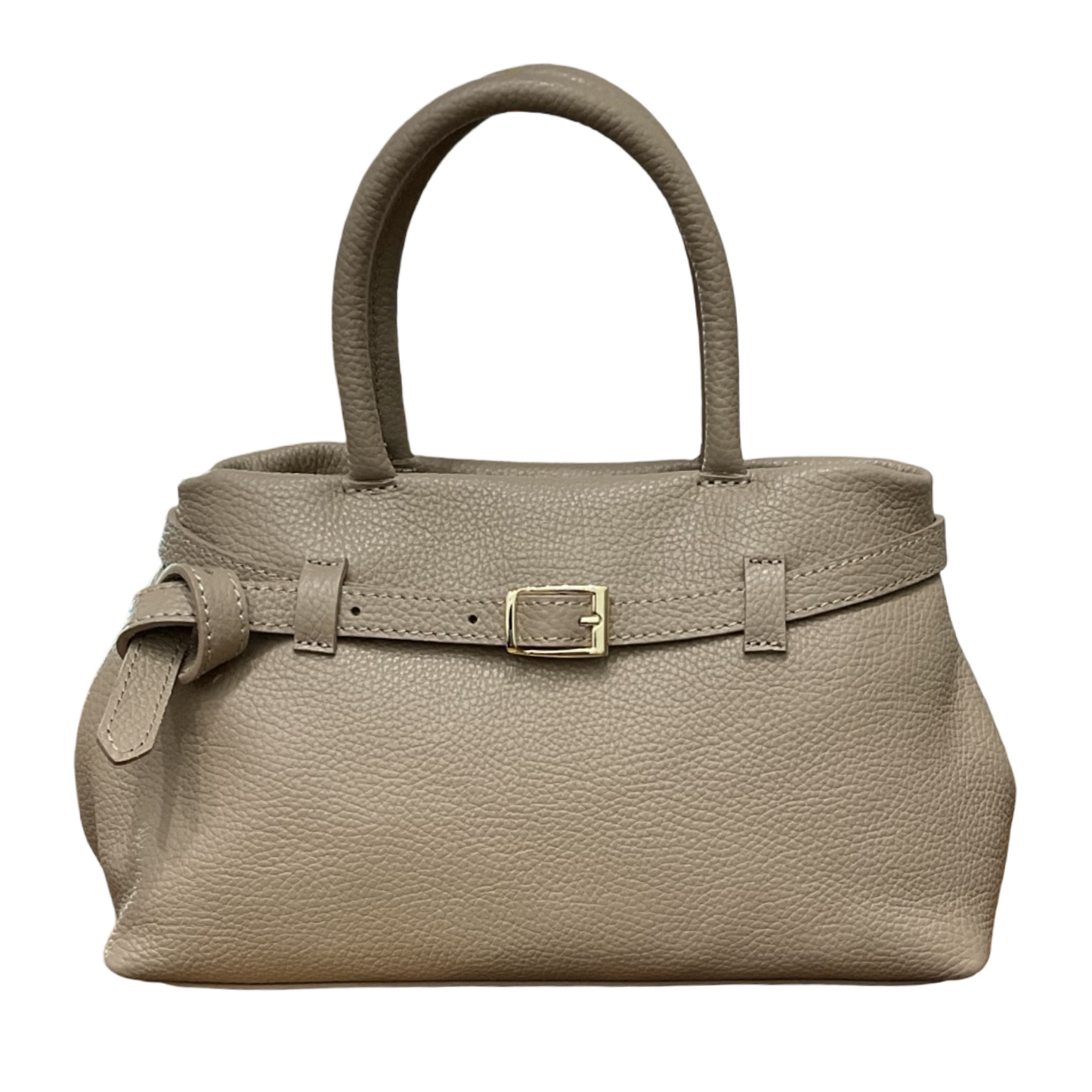 Sac À Main Cuir Grainé Petit Leatina