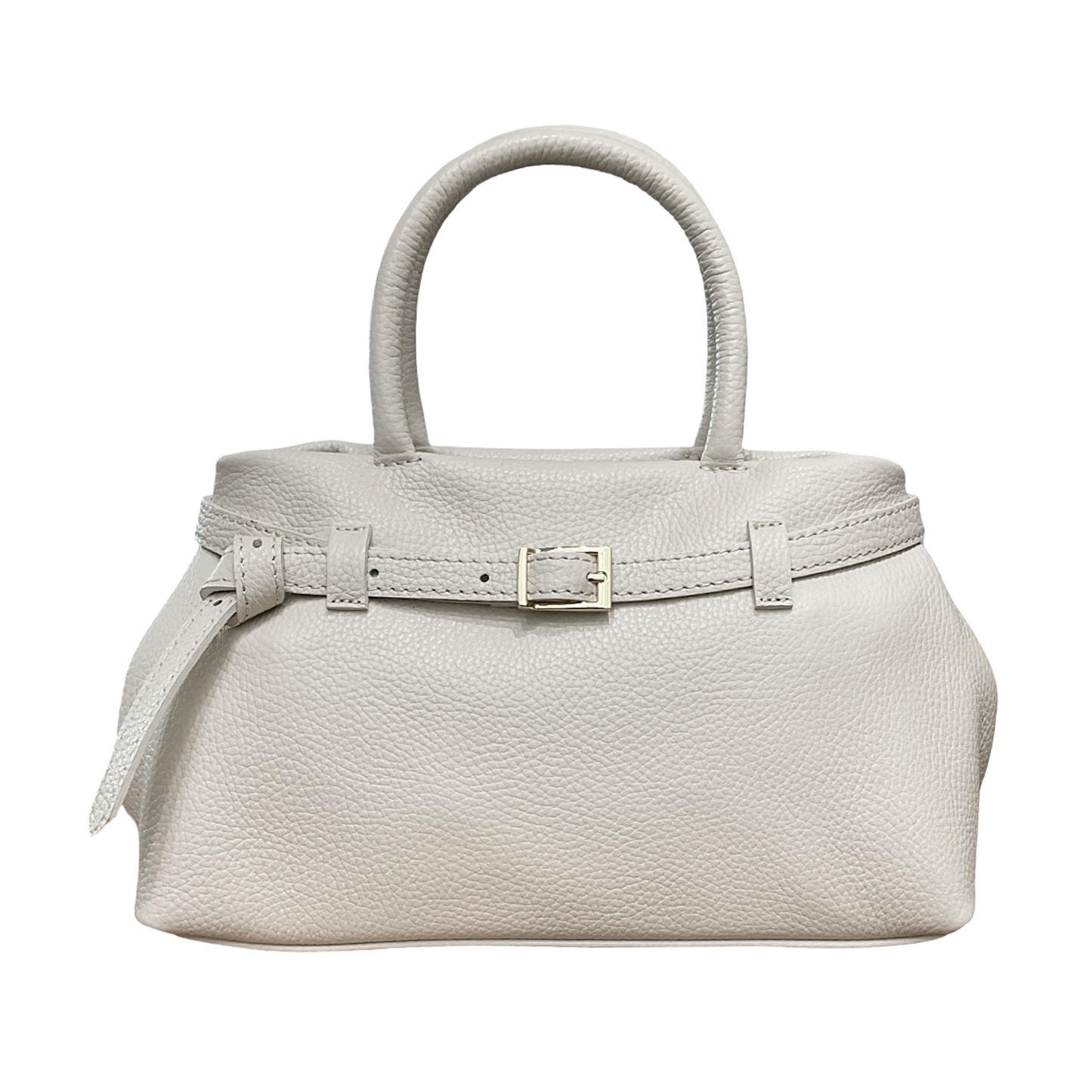 Sac À Main Cuir Grainé Petit Leatina