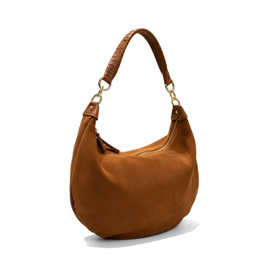 SAC CUIR SUEDE AEGIS