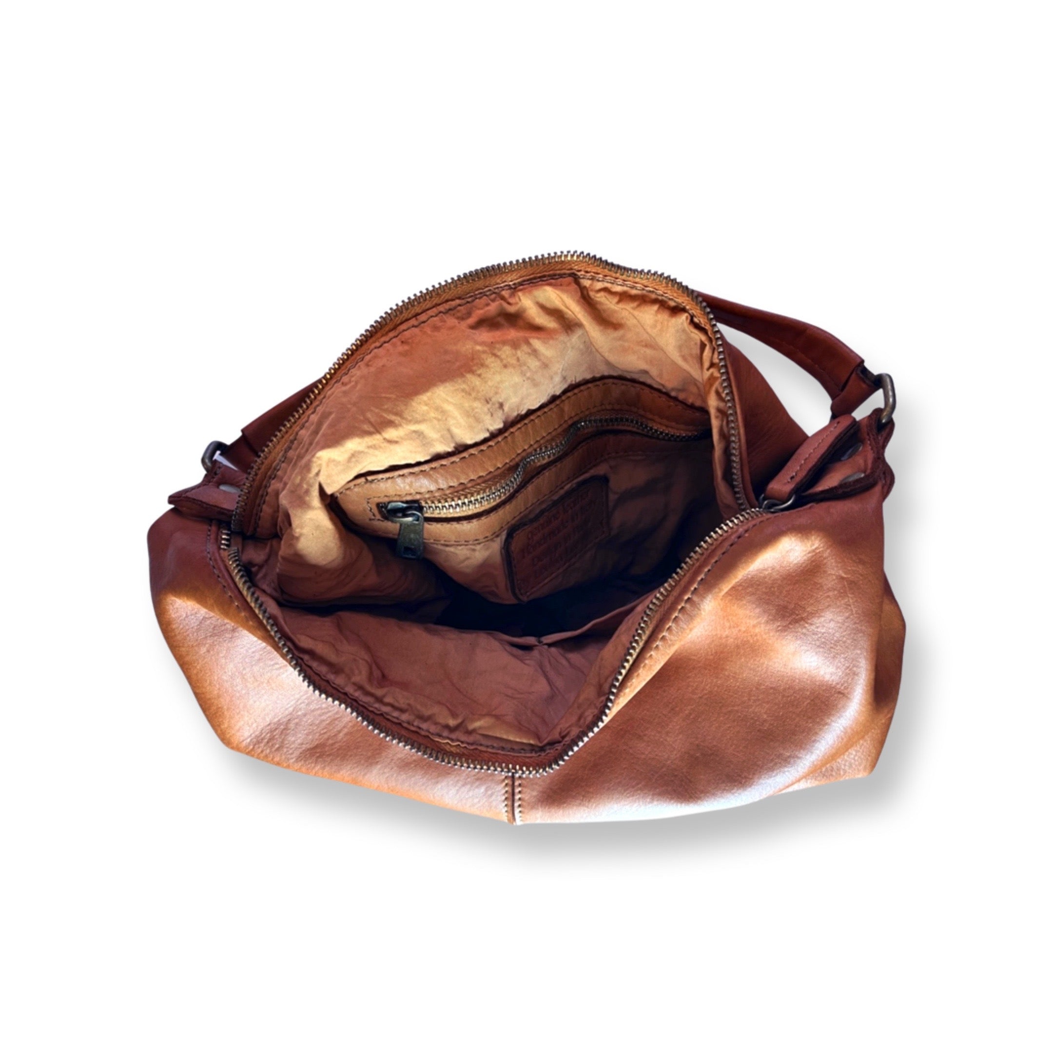 Sac cuir cognac outlet vintage