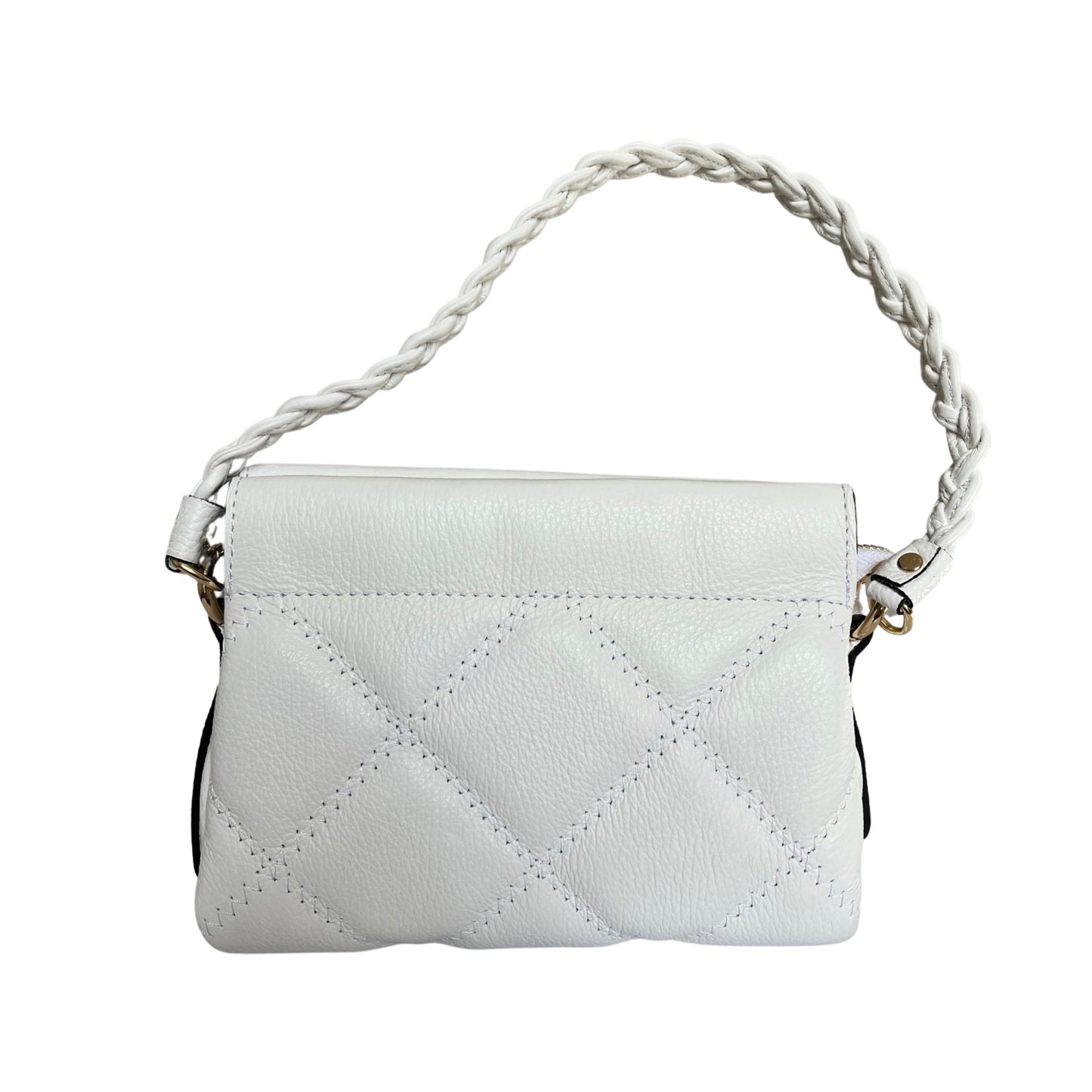 SOFIA grained cowhide leather shoulder bag