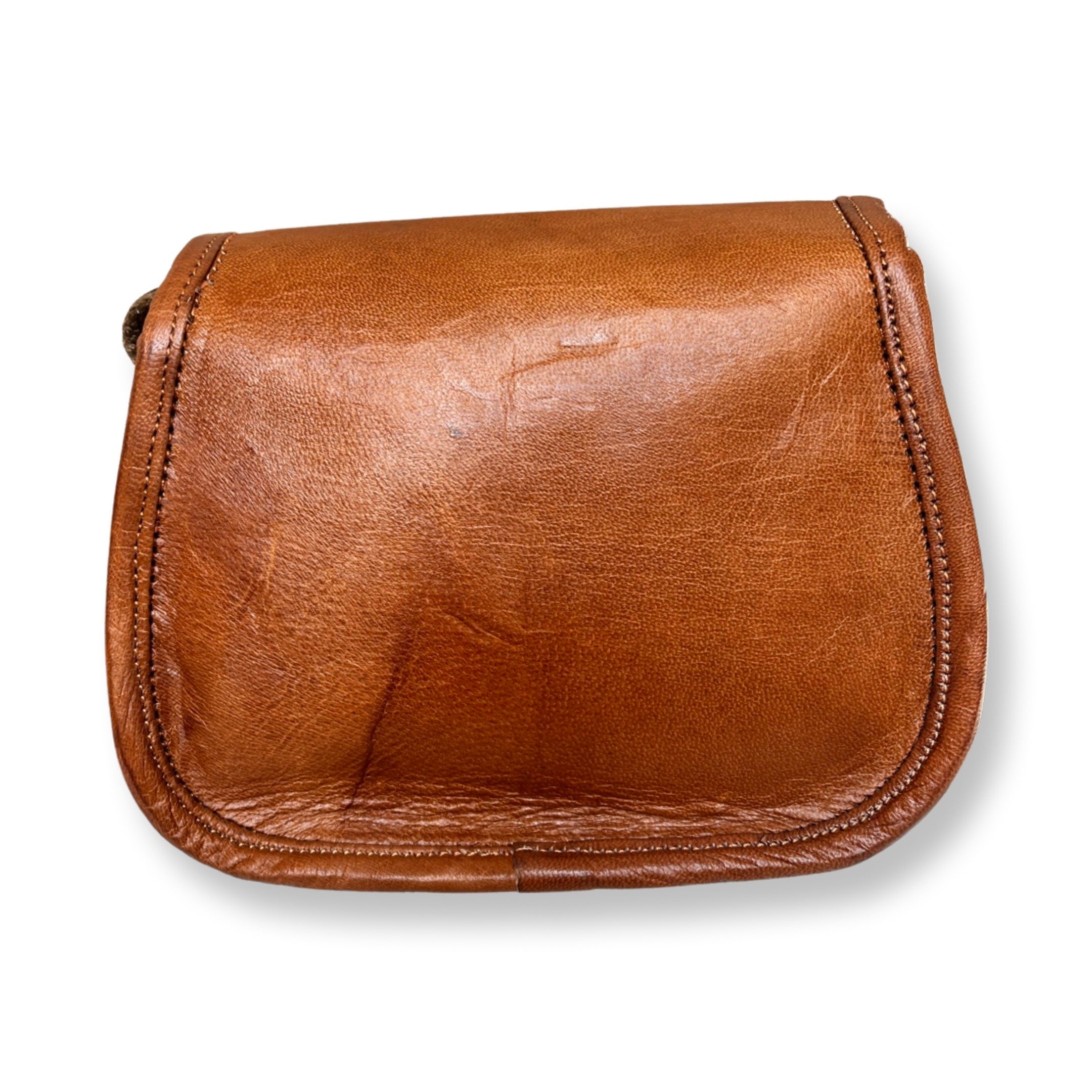 Genuine goat leather shoulder bag CHEYENNE Louisa Lee