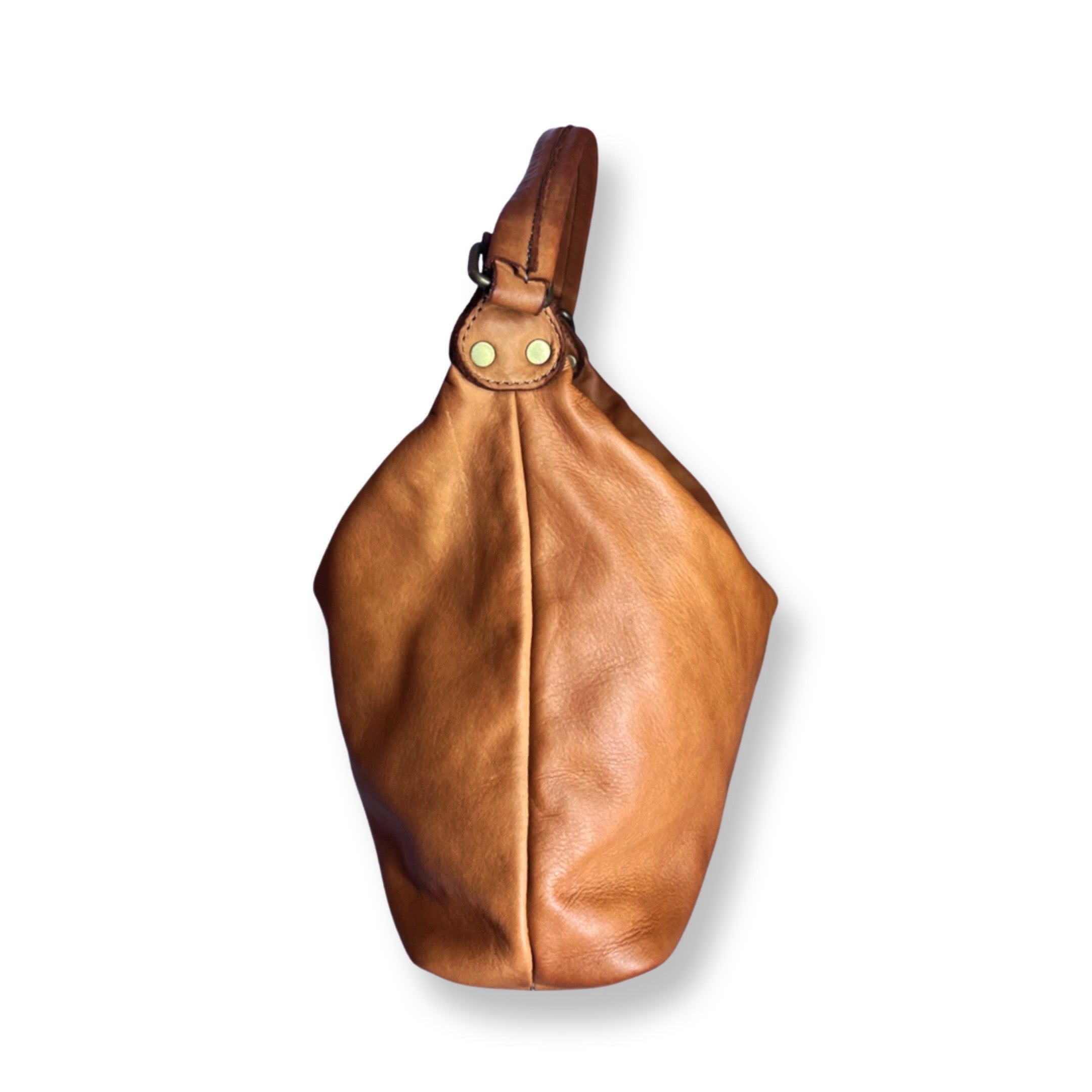 Sac cuir cognac vintage hot sale