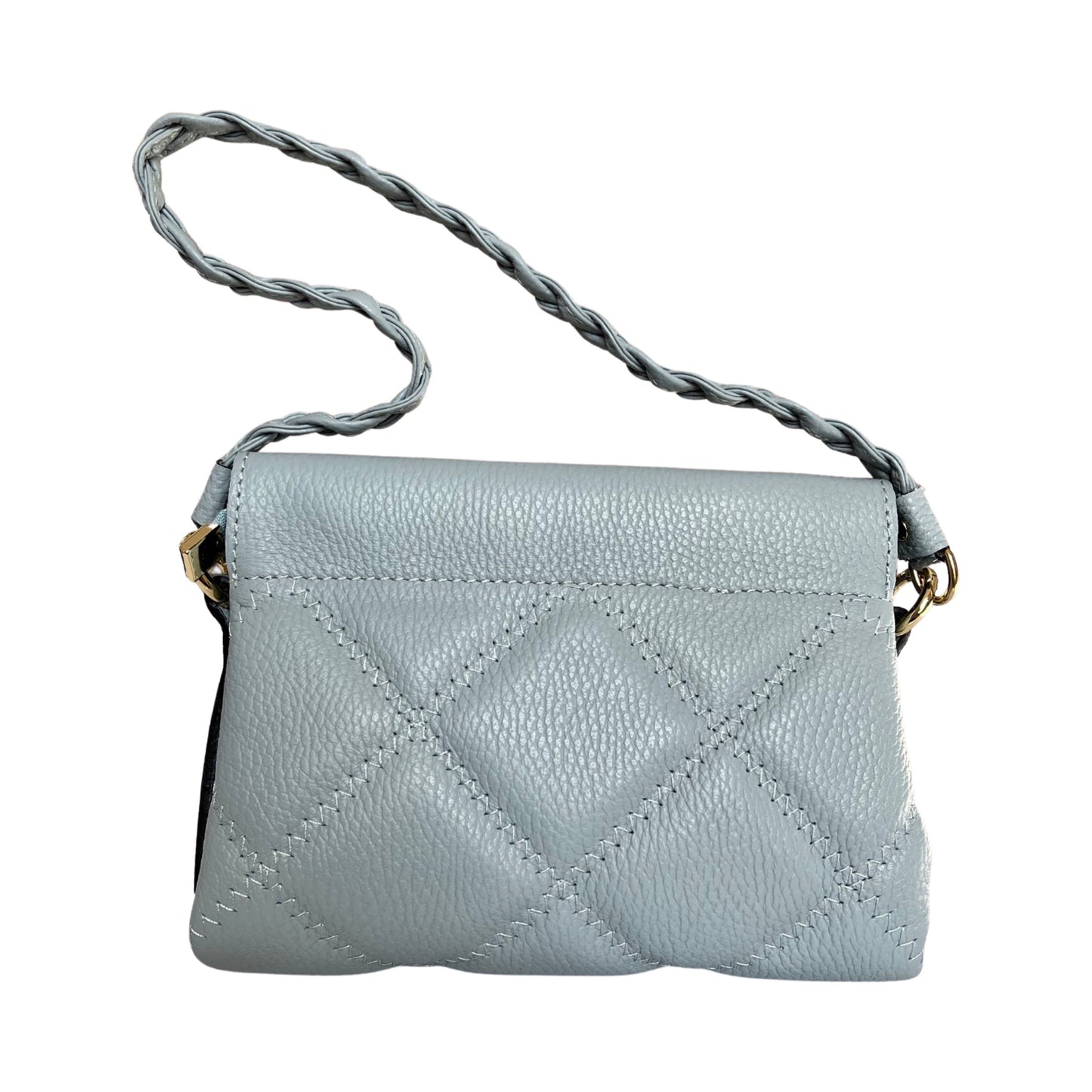 SOFIA grained cowhide leather shoulder bag